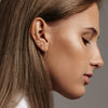 Floating Heart Studs