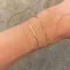 Gold Curved Bar Bracelet Img_03