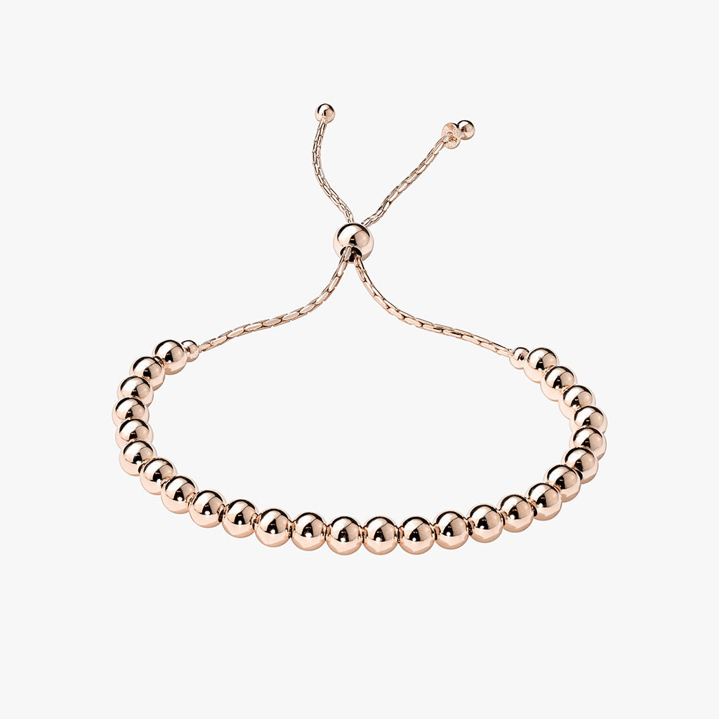 Rose Gold Beaded Bracelet