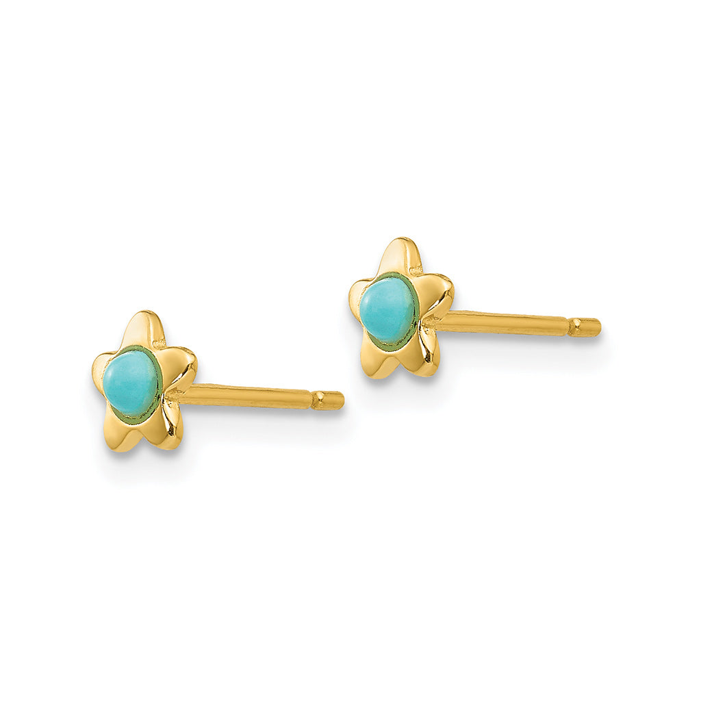 Blooming Flower Studs