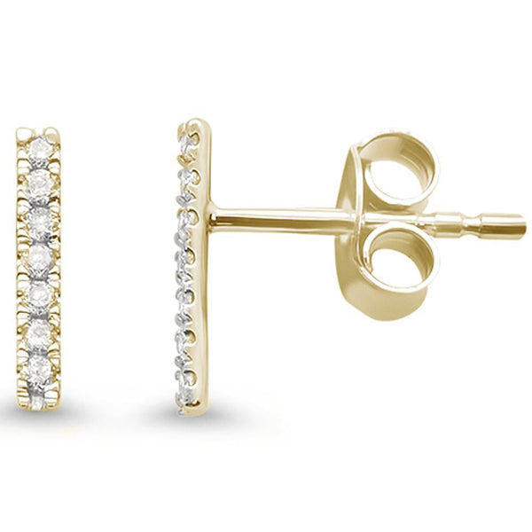 Diamond Bar Studs