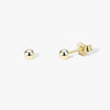 Gold Small Sphere Studs