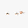 Rose Gold Small Sphere Studs