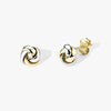 Two Tone Knot Studs