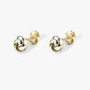 Two Tone Knot Studs