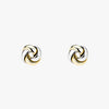 Two Tone Knot Studs