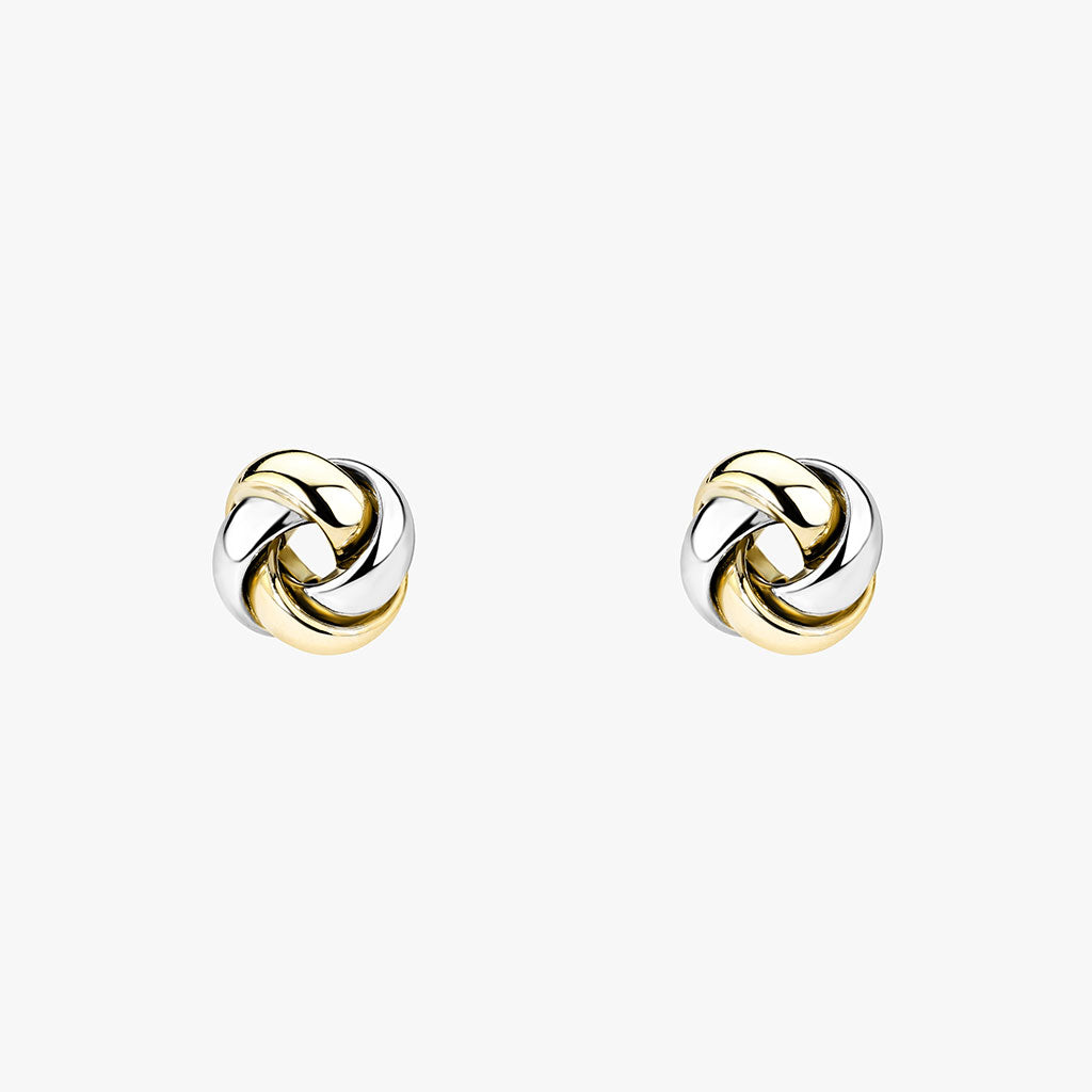 Two Tone Knot Studs