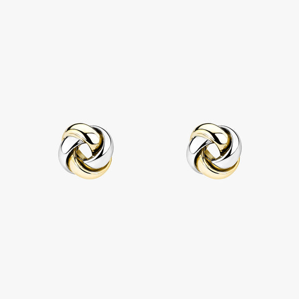 Two Tone Knot Studs