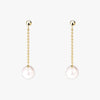 Pearl Dangle Studs