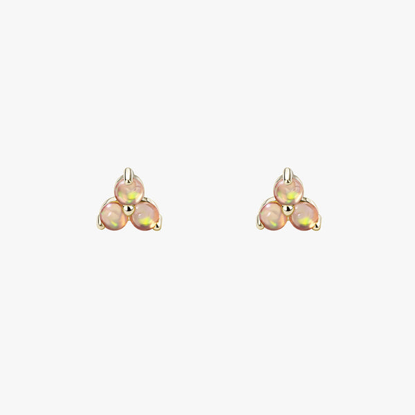 Opal Trio Studs