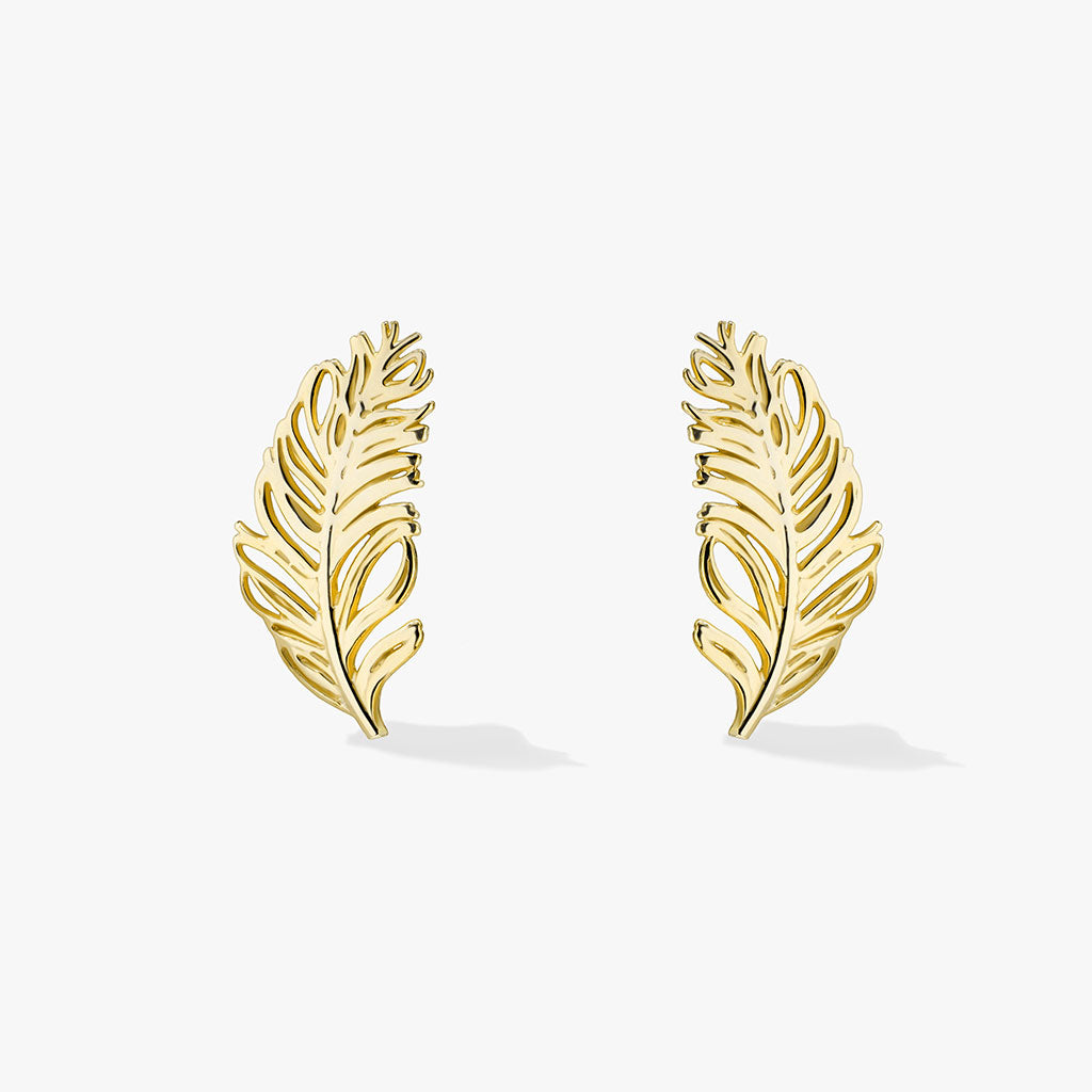 Falling Feather Studs