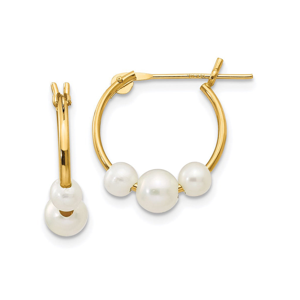 Pearl Hoops