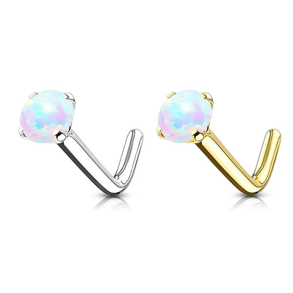 Opal Nose Stud