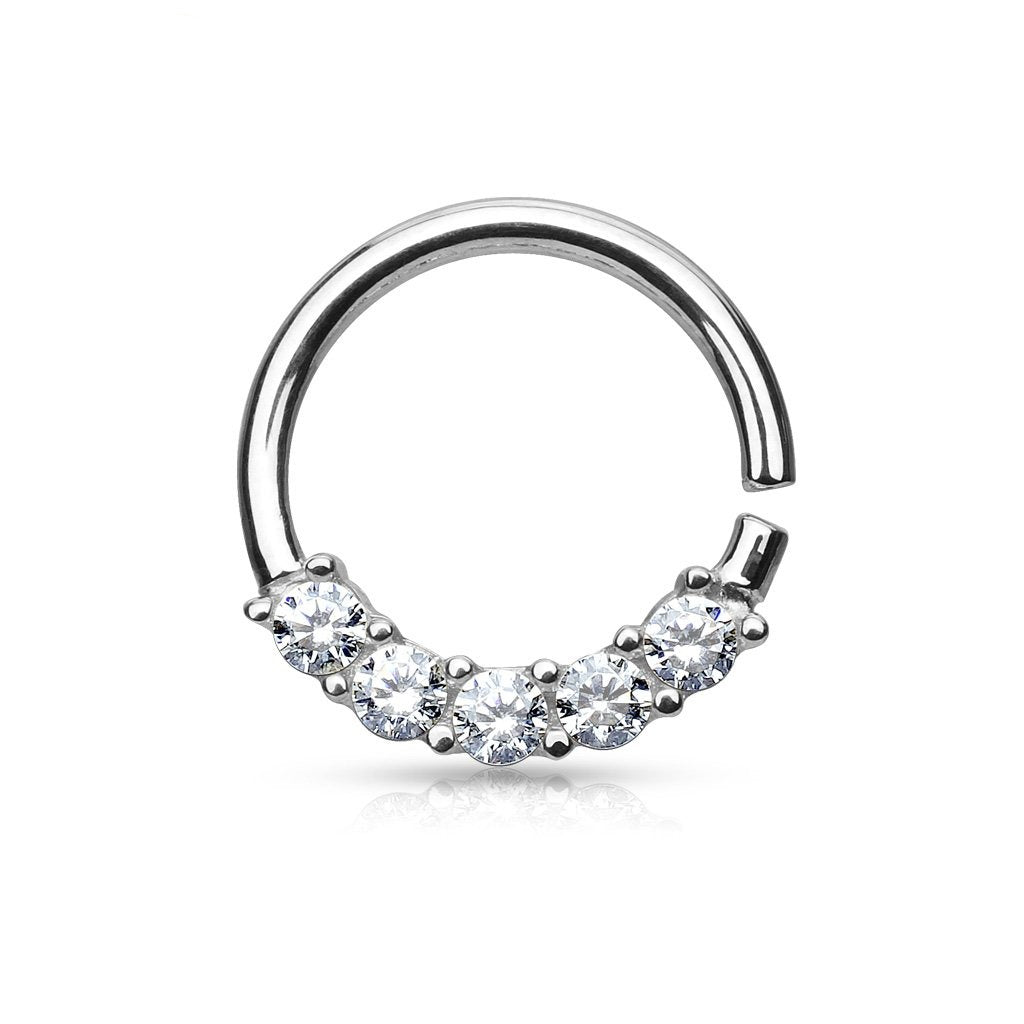 Forward Crystal Hoop