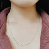 Diamond Cut Chain Necklace