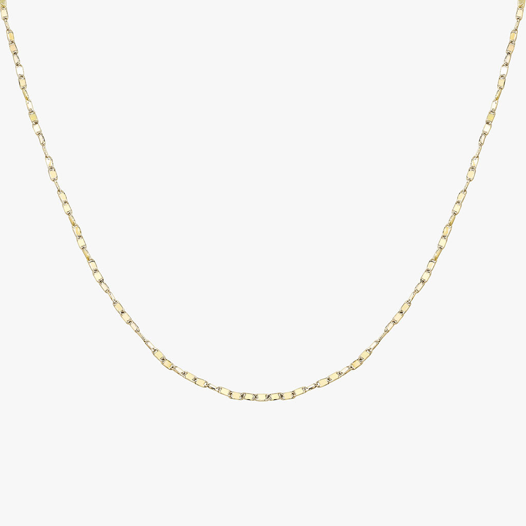 Diamond Cut Chain Necklace