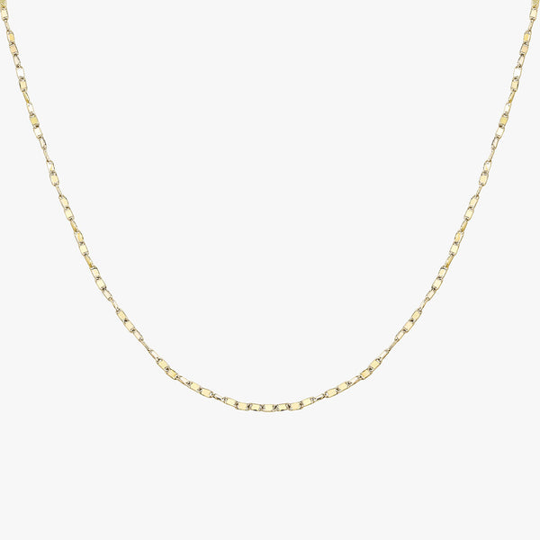 Diamond Cut Chain Necklace