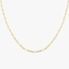 Gold Vermeil Paperclip Necklace