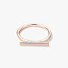 Rose Gold Bar Ring