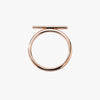 Rose Gold Bar Ring