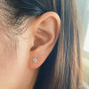 Blooming Flower Studs